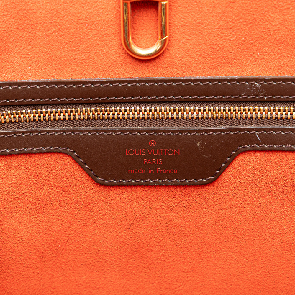 LOUIS VUITTON Damier Ebene Manosque GM Tote Bag - Picture 6 of 9